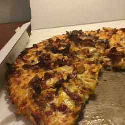 Geo's Pizza - Buffalo chicken added bacon! It was amazing