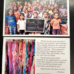 Thank you Shawnie and Martyna for all of your help with my thank you cards!