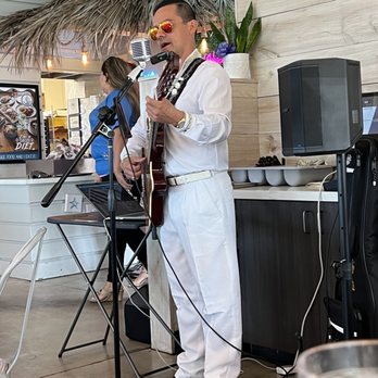 La Palapa Coastal Cantina - Great music for beach dining atmosphere! He takes requests. English and Spanish. - Seafood Near Me - Spring, Texas La Palapa Coastal Cantina - Great music for beach dining atmosphere! He takes requests. English and Spanish. - Seafood Near Me - Spring, Texas