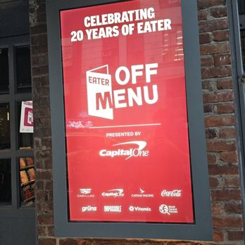 STORIED - Eater Off Menu 2025- Outside the venue - Venues & Event Spaces Near Me - New York, New York