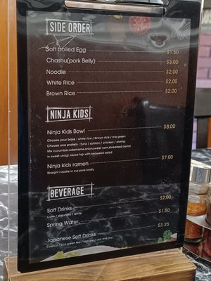 Menu photo 4 Ninja Ramen & Poke Bowl Babylon, NY Menu photo 4 Ninja Ramen & Poke Bowl Babylon, NY