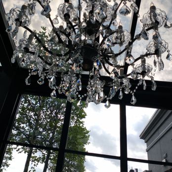 RH Rooftop Restaurant at RH Columbus - Many chandeliers at RH Rooftop Restaurant Easton - Breakfast & Brunch Near Me - Columbus, Ohio RH Rooftop Restaurant at RH Columbus - Many chandeliers at RH Rooftop Restaurant Easton - Breakfast & Brunch Near Me - Columbus, Ohio