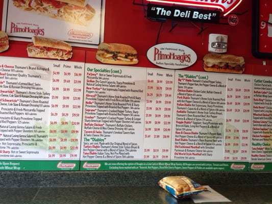 Menu photo 2 PrimoHoagies Doylestown, PA Menu photo 2 PrimoHoagies Doylestown, PA