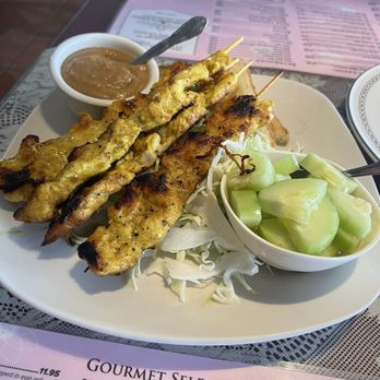 Eastern Classic Thai Restaurant - Chicken satay... yummy - Thai Near Me - Redlands, California Eastern Classic Thai Restaurant - Chicken satay... yummy - Thai Near Me - Redlands, California
