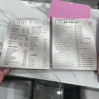 Allure Nails & Lashes - Facial and Etc menu - Nail Salons Near Me - Fayetteville, Georgia Allure Nails & Lashes - Facial and Etc menu - Nail Salons Near Me - Fayetteville, Georgia