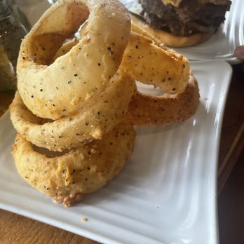 Liberty Burger - Onion rings were really delish! - Burgers Near Me - Jackson, Wyoming