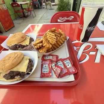 Bad Jimmy's - Double burger with fried - Burgers Near Me - Phoenix, Arizona