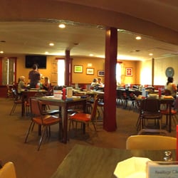 New Riegel Cafe - The dining area - bar behind me.