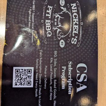 Nickel's Pit BBQ - Corning - Barbeque Near Me - Corning, New York