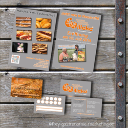 Frey Gastronomie - Werbemittel für Bäckerei Willeke