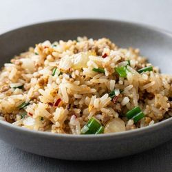 Big Bull's Bang'n BBQ and Southern Comfort Food - Pork dirty rice