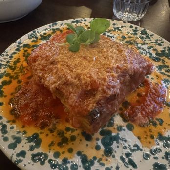 Trattoria Trullo - Lasagna clasica - Italian Near Me - Aliso Viejo, California