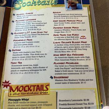 Pluckers Wing Bar - Cypress - More drinks - Sports Bars Near Me - Cypress, Texas