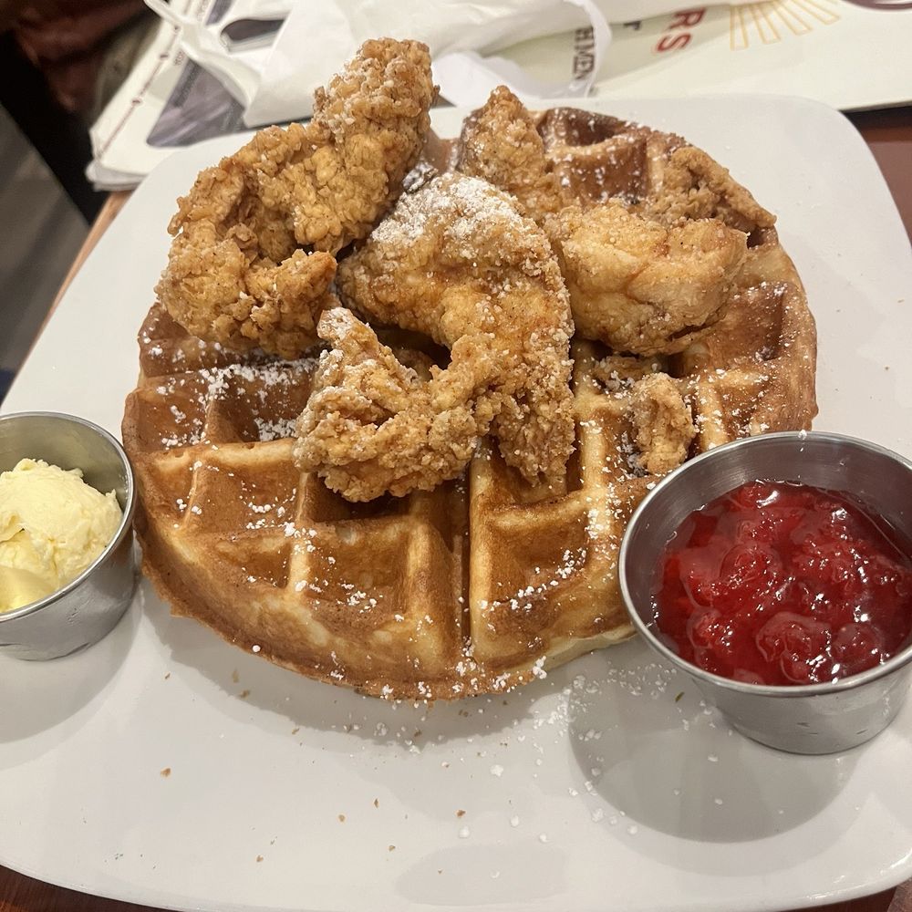 Roosters On The River - Chicken and Waffles - Breakfast & Brunch Near Me - Sacramento, California