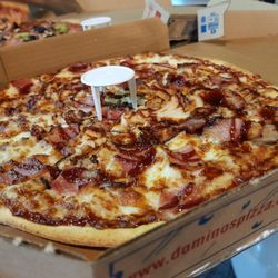 Domino's Pizza - BBQ pizza, size Medium €8