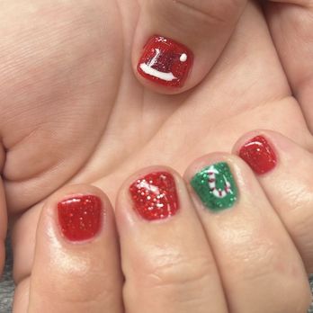 Creative Spirit - Seasonal gel mani on natural nails with nail art. - Nail Technicians Near Me - Rancho Cucamonga, California Creative Spirit - Seasonal gel mani on natural nails with nail art. - Nail Technicians Near Me - Rancho Cucamonga, California