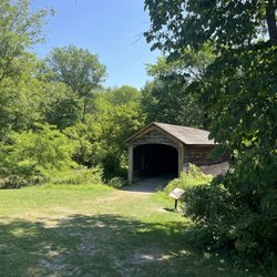 Glimmerglass State Park - Oldest covered bridge in America