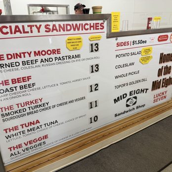 Mid Eight Sandwich Shop - Menu 1 - Sandwiches Near Me - Livonia, Michigan Mid Eight Sandwich Shop - Menu 1 - Sandwiches Near Me - Livonia, Michigan