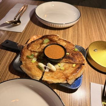 Chalong Thai Eatery - Roti with curry - Thai Near Me - Houston, Texas