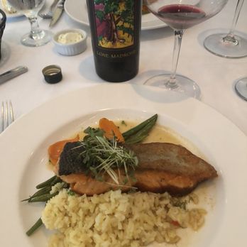 Madeline's - Fresh Fish (salmon) - New American Near Me - Cambria, California