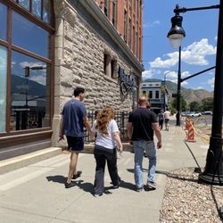 Historic part of Springville, Utah.