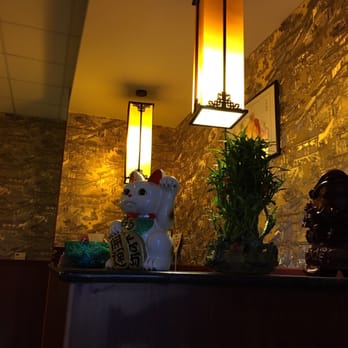 Lucky Buddha - The cashier area is graced with the must-have Welcome Cat. Meow meow hi hi - Chinese Near Me - Goodyear, Arizona