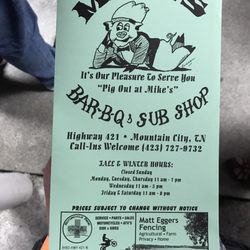 Mike's Bar-B-Q & Sub Shop