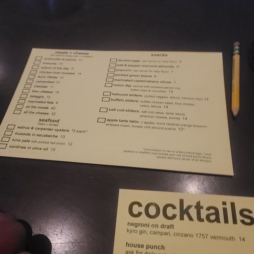 The Eddy - Food and cocktail menus - Cocktail Bars Near Me - Providence, Rhode Island The Eddy - Food and cocktail menus - Cocktail Bars Near Me - Providence, Rhode Island