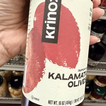 Cafe Beograd - Olives from the grocery store attached, i loved the label. - Coffee & Tea Near Me - Chicago, Illinois