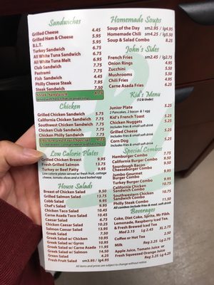 Menu photo 5 John’s Restaurant Palm Desert, CA Menu photo 5 John’s Restaurant Palm Desert, CA