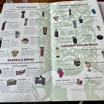 Trader Vic's - One of their many drinks they offer (2 more full pages of drinks in addition to this). - Hawaiian Near Me - Emeryville, California Trader Vic's - One of their many drinks they offer (2 more full pages of drinks in addition to this). - Hawaiian Near Me - Emeryville, California