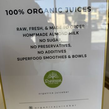 Organica Juice Bar - They make their almond milk in house - Juice Bars & Smoothies Near Me - Montebello, California Organica Juice Bar - They make their almond milk in house - Juice Bars & Smoothies Near Me - Montebello, California