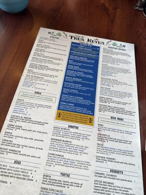 Menu photo 6 Casa de Tres Reyes Des Peres, MO Menu photo 6 Casa de Tres Reyes Des Peres, MO
