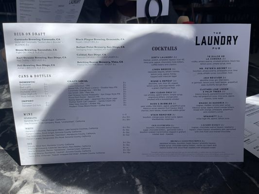 The Laundry Pub by null