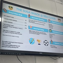 Suga Shack - Digital menu board