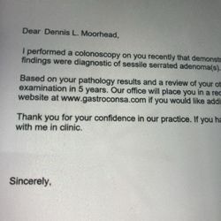 Gastroenterology Consultants - San Antonio - Dr. Indicating polyp is sessile serrated adenoma