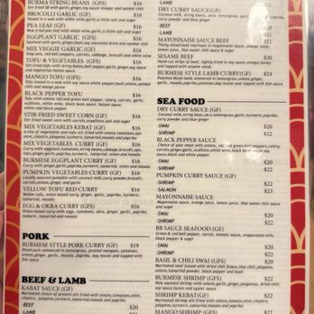 Burma Berkeley - Burmese Near Me - Berkeley, California