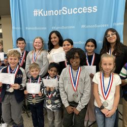 Kumon Math and Reading Center of Orland Park - West - Silver medal winners at our annual award ceremony
