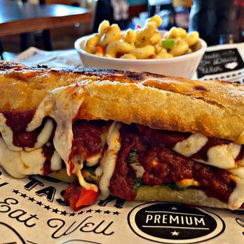 Bel Tavolo Pizzeria - Garlic Chicken Parm Sub - Pizza Near Me - New Ulm, Texas