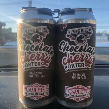 Flying Bison Brewing - Their newest beer is the Chocolate Cherry Porter. Come take a sip. - Breweries Near Me - Buffalo, New York