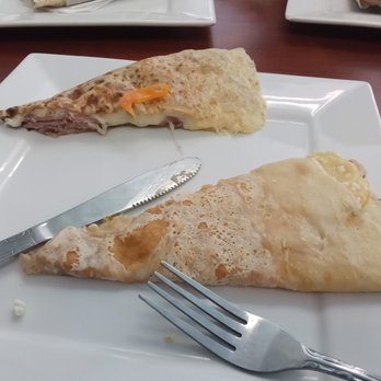 Alaska Crepery - half of two crepes (reindeer and 4 cheese) - Creperies Near Me - Anchorage, Alaska Alaska Crepery - half of two crepes (reindeer and 4 cheese) - Creperies Near Me - Anchorage, Alaska