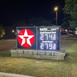 Gas prices.  The photo is from September 2025.