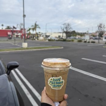 Ilustre Specialty Coffees - iced dirty horchata latte with oat milk ! - Coffee & Tea Near Me - Escondido, California