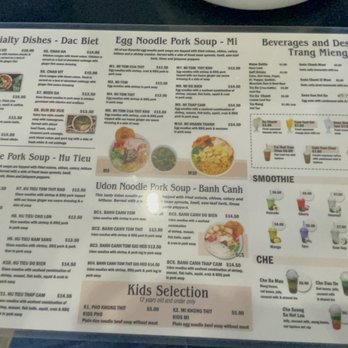Pho Lien Hoa - Menu - Vietnamese Near Me - Oklahoma City, Oklahoma