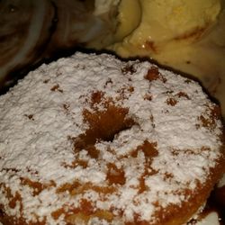 Gasthaus Pram - Gebackene Apfelringe...sooooo knusprig und gut