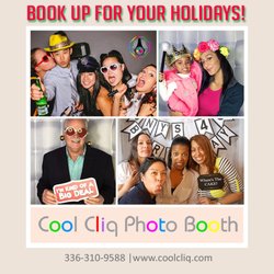 Cool Cliq Photo Booth - It holiday party planning season! Let's lock in your party today!!!! www.CoolCliq.com