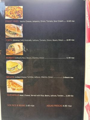 Menu photo 1 Rikos Tacos Murfreesboro, TN Menu photo 1 Rikos Tacos Murfreesboro, TN