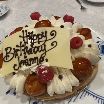 Moulin - St Honore as a birthday cake - the best of the best ! - Bakeries Near Me - Newport Beach, California