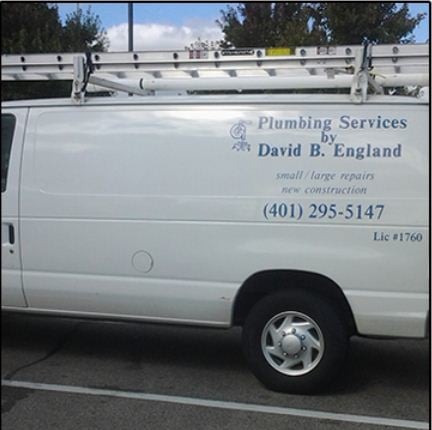 Slide of David B England Plumbing
