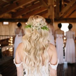 Moss and Magnolia Salon - Austin Hodges did an amazing job on my wedding hair!!